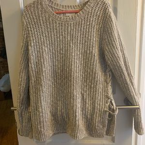 Lucky brand knitted tan sweater
